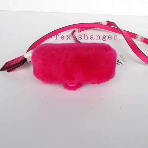 NWT Coach Tabby 12 Lil Nas X Edition Shoulder Bag Silver/Bright Fushia - Picture 13 of 16